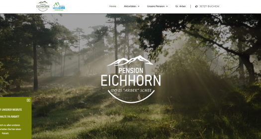 Pension Eichhorn Projekt